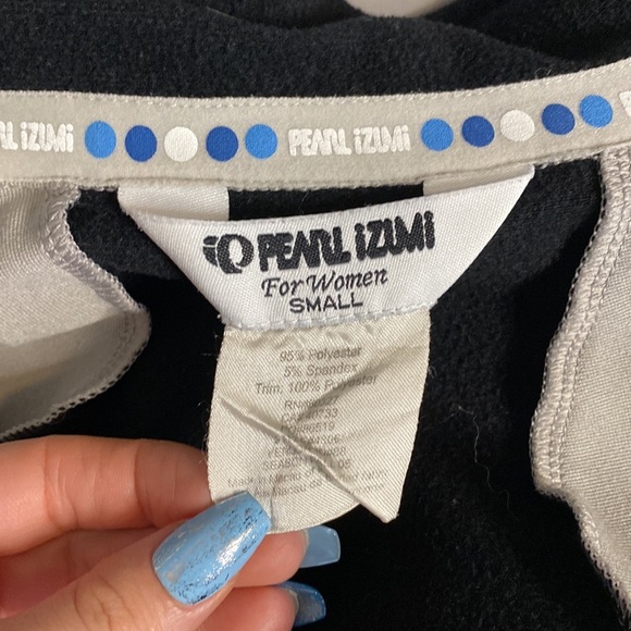 Pearl iZumi for Women Small Athletic Stretch Workout Zip Jacket - Picture 8 of 8